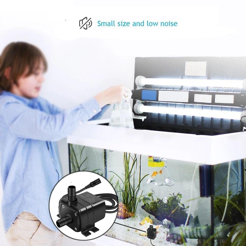 Efficient Water Transfer Small Household Pump Submersible Pump Hydroponic Vegetable Cultivation