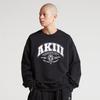 AKIII CLASSIC Унисекс свитшот с varsity-типографией Черный  Akanfu2042300