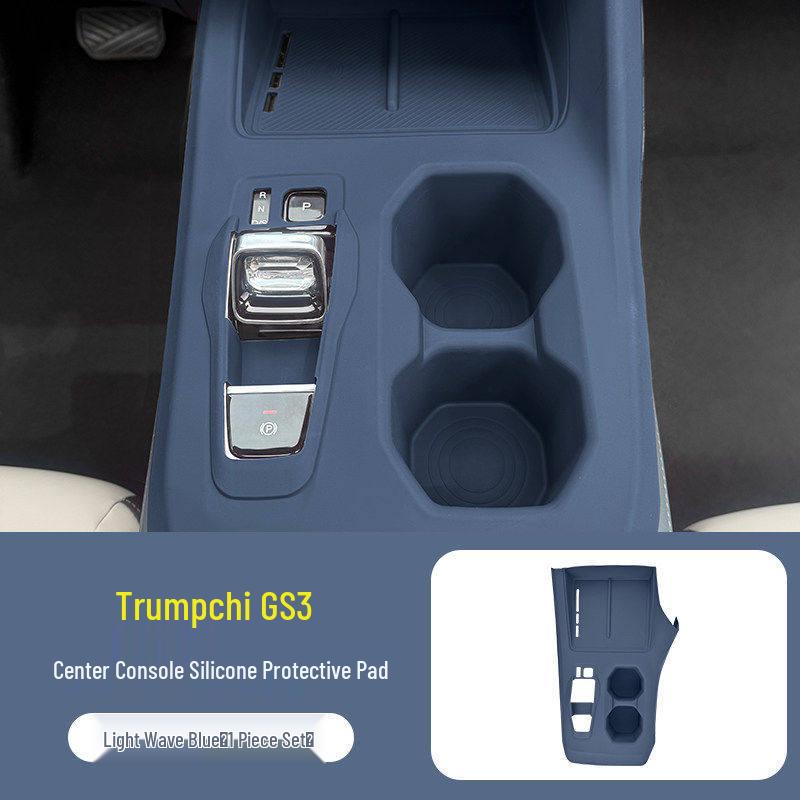 Trumpchi GS3 Console Silicone Pad & Shifter Panel Wireless Charging Film.