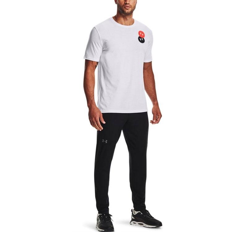 Under Armour Straight Fit T Shirt Men's White Unisex 1366445-100