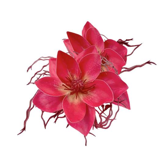 Заколка для волос в пляжном стиле, гавайский, богемный, цветочный аксессуар для волос, универсальный дизайн, удобный боковой зажим для волос