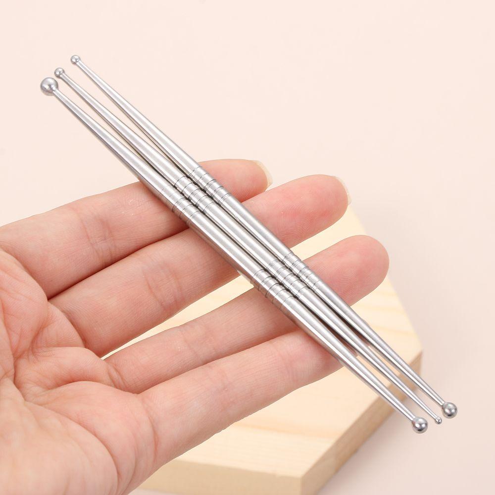 Rod Stainless Steel Model Cloth Line Ceramic Carving Needle Clay Rod Pottery Tool Double Head