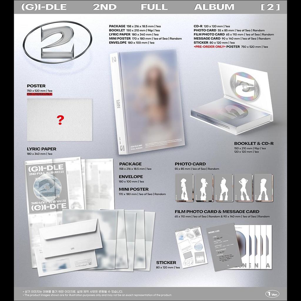 (G)I-DLE [2] / Второй полноформатный альбом