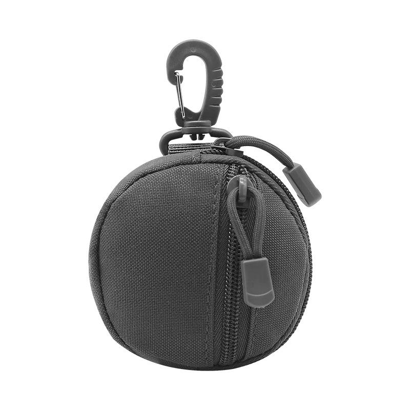 Multifunctional Outdoor Tactical Zipper Earphone and Coin Purse