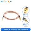 RF Connecting Cable BNC to SMA Male To Female RG316 Extension Cable N / SMA To MMCX SMB Adapter Nut Bulkhead Extension Coax
