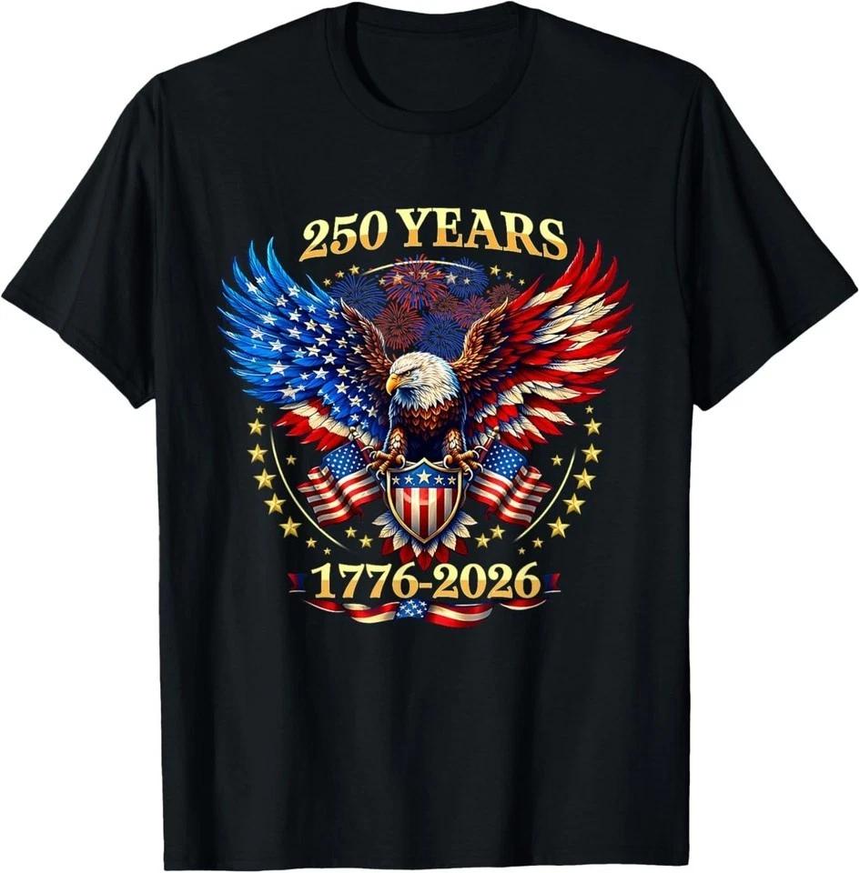 250 Anniversary USA 250th Years 4th July Independence Day T-Shirt