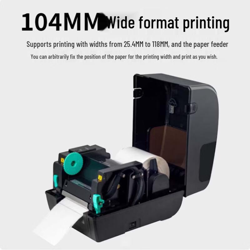 Термотрансферный принтер этикеток и штрих-кодов Xprinter XP-TT426B, штекер CN (адаптер в комплекте)