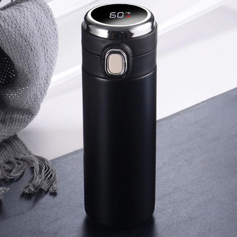 320/420 мл интеллектуальный дорожный термос с изоляцией из нержавеющей стали, спортивная чашка, вакуумная бутылка для воды для женщин и мужчин