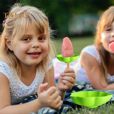 Держатель для мороженого и эскимо, силиконовый стаканчик двойного назначения для детей, держатель для мороженого Melt Manager для летних дней, дней рождения