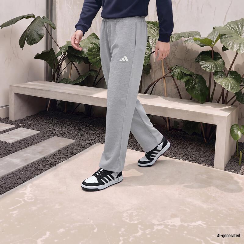 adidas Мужские повседневные вязаные спортивные штаны