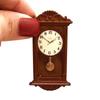 DIY Miniaturas Home Decor Miniature Wall Clock Furniture Toy Play Doll House 1:12 Dollhouse
