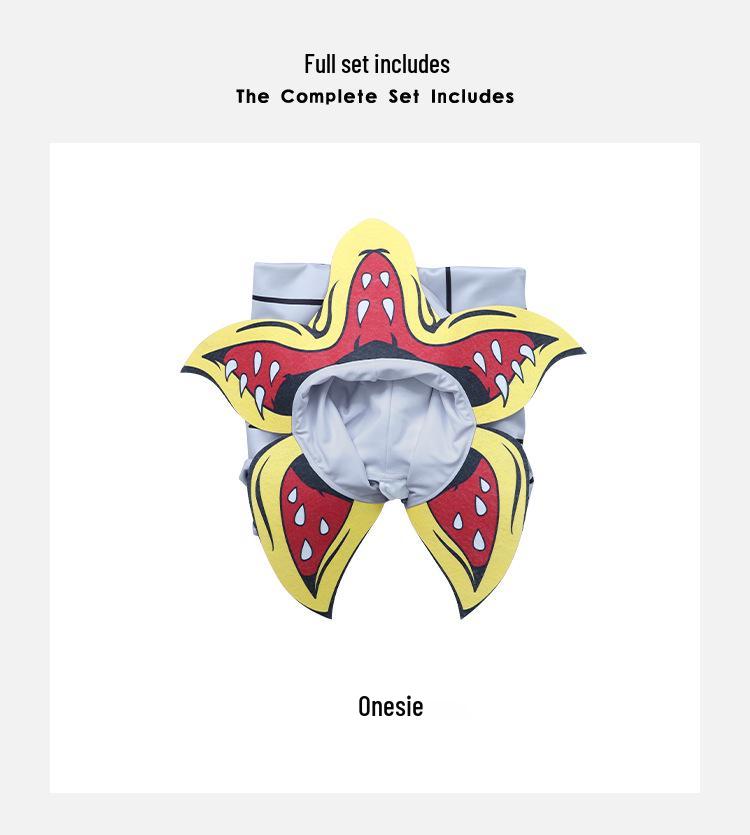 Костюм-комбинезон «Очень странные дела 5: Растение-хищник» для Хэллоуина и косплея