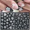 Eco-friendly Nail Decal Long Lasting Nail Art Stickers Decals