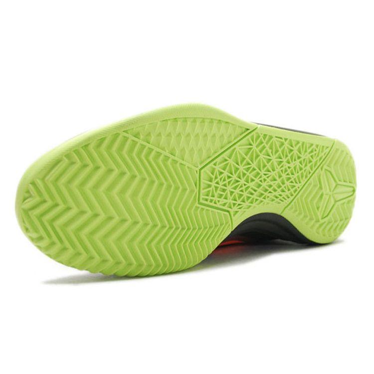 Nike KB Mentality Кобе Амортизация Нескользящие Прочные Поддержка Низкий Верх Ретро Баскетбольные Кроссовки Мужские кроссовки Черно-Фиолетовые 704942-601