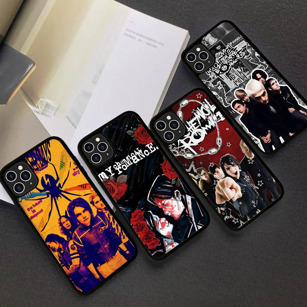 Инди-рок группа My C-Chemical R-Romance Чехол для телефона Беспроводная зарядка PC+TPU Для IPhone 11 12 13 14 15 16 17 Pro Max Plus Чехол
