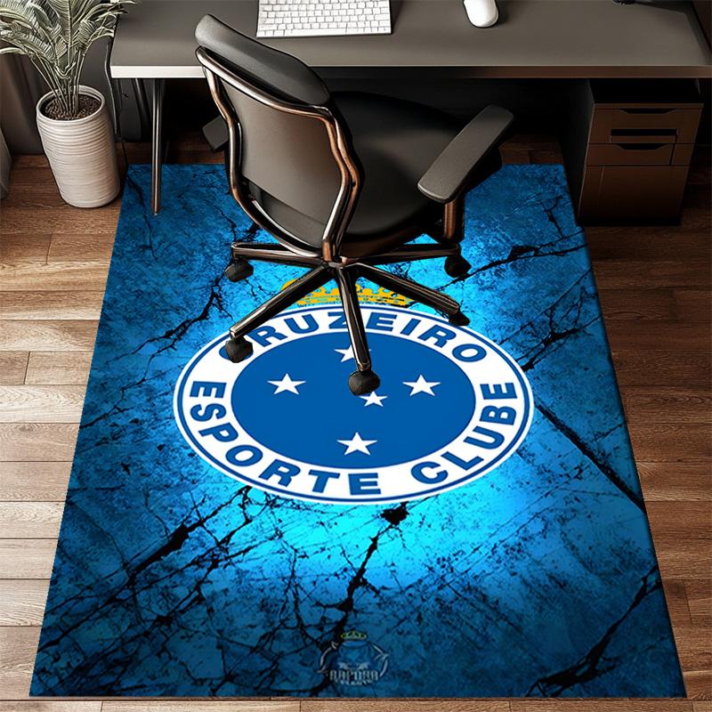 Fc Emblem Printed Office Carpet Chair Cushion Entryway Rug, Rugs for Living Room, Bedroom Christmas gifts