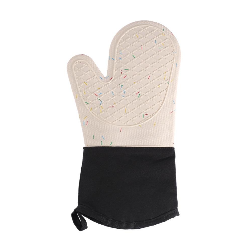 Anti Scalding Silicone Gloves Heat Insulation Oven Gloves Microwave Gloves Baking