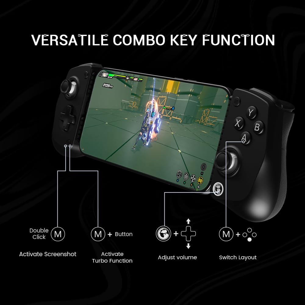 Для мобильного игрового контроллера GameSir X5 Lite для Android и джойстика с датчиком Холла, легкого эргономичного контроллера для телефона