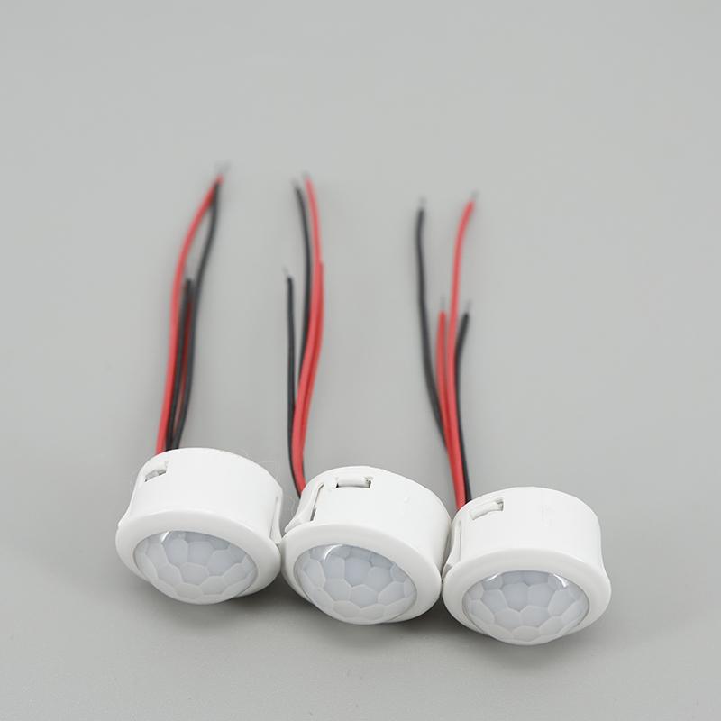 DC 12V 24V PIR Infrared Motion Automatic Sensor Detector Smart IR Light Control Switch Human Body Induction Indoor Outdoor Lamp