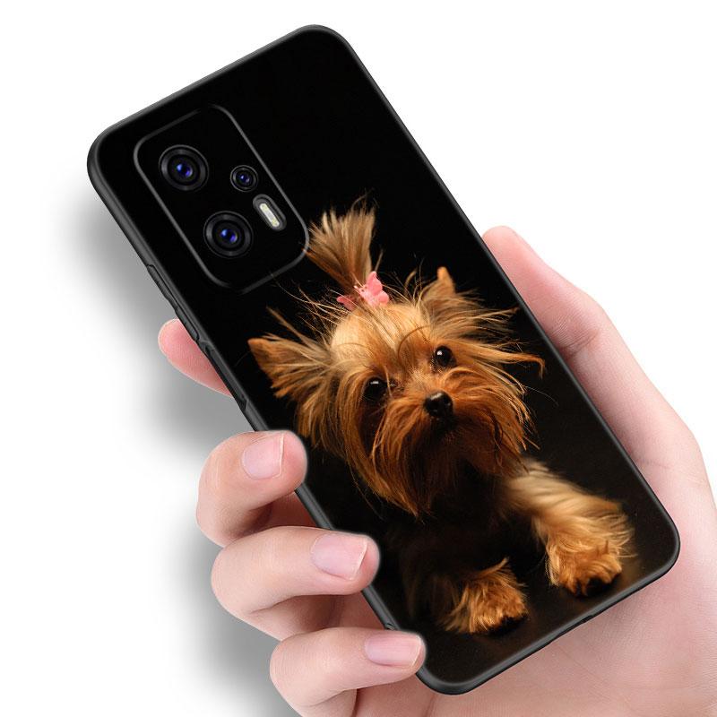 Мини-чехол для телефона с изображением йоркширского терьера для Xiaomi POCO F2 F3 M2 M3 M4 X3 X4 Pro NFC F4 GT 5G F1 X2 C3 C31 C40 M5S TPU черный чехол