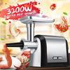 3200 Вт Мощная мясорубка-наполнитель для колбас, Электрическая мясорезка, Электрическая измельчитель, Мясорубка из нержавеющей стали, Электрическая мясорубка