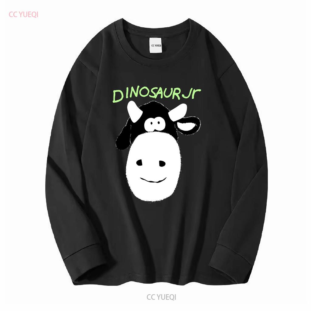 Новая Популярная Футболка Dinosaur Jr Корова Унисекс S 5XL 1cm516 Винтажная Стиранная С Принтом Удобная Модная Мужская Стильная Одежда от Дизайнера
