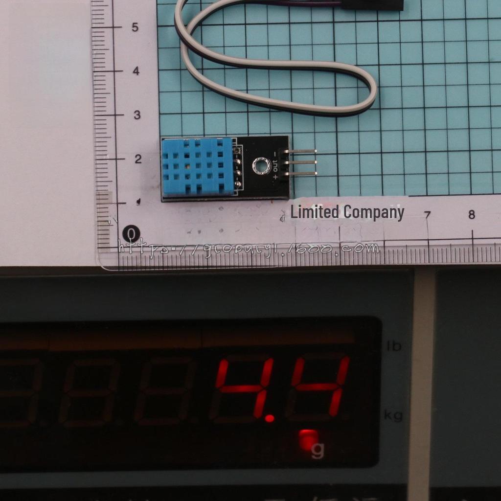 Модуль датчика DHT11 для измерения температуры и влажности (включает линию DuPont)