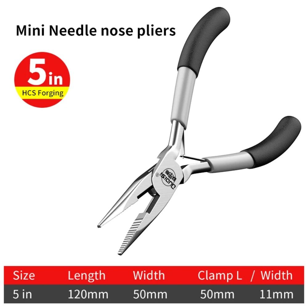 Handcraft Mini Pliers Carbon Steel Insulated Pliers Making Tools Jewelry Making Plier  Beading