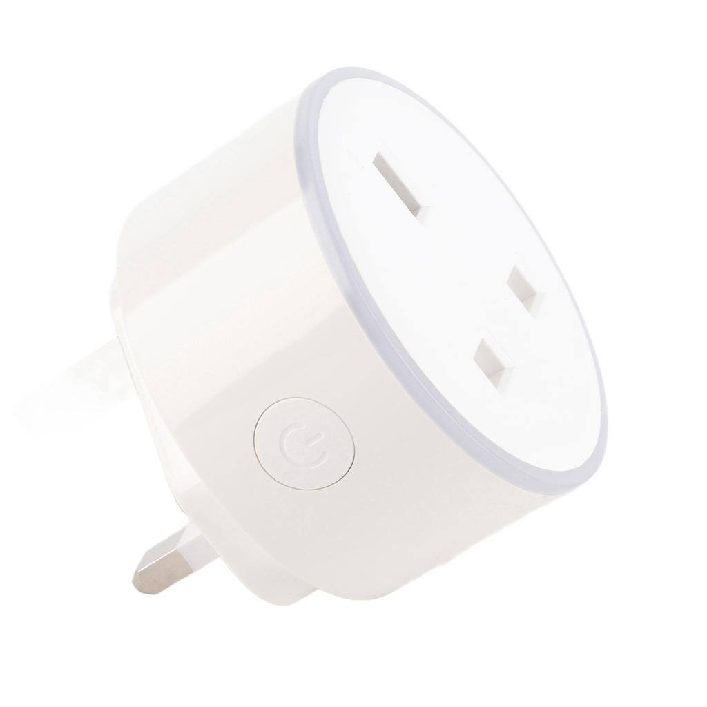 Миниатюрная светодиодная умная розетка Wi-Fi RGB с диммированием, розетка с таймером и дистанционным управлением с мобильного телефона