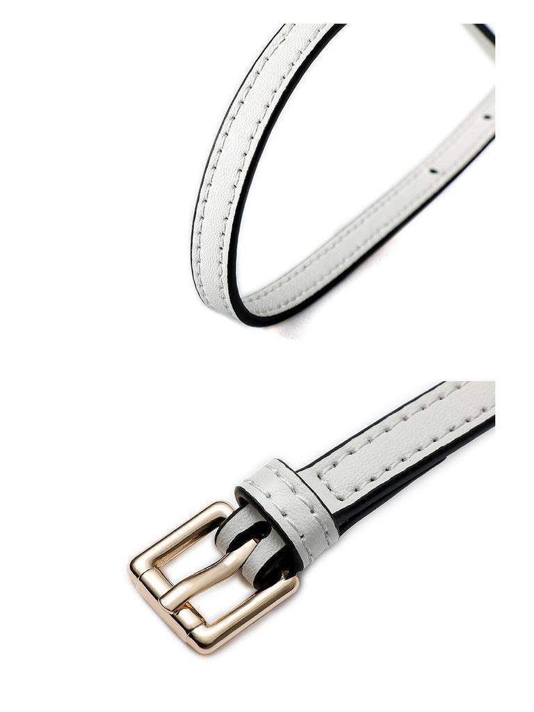 Регулируемый ремень для сумки через плечо на одно плечо белого цвета - женский сменный ремень