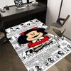 1PC Mafalda Comics Extra Large Non Slip Floor carpet, Office, family, bedroom Large Area Rug Indoor Rugs, Vibrant Colors