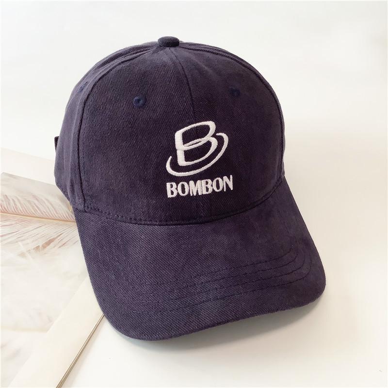 Autumn polished hat women's American letters simple baseball cap men's versatile sun hat couple casual cap tide