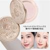 KIADZIE Powder Light Compact Foundation Foundation, Natural, Skin, Purple, Long-Lasting Coverage, Anti-Shine, (02-Light Skin)