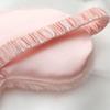 1PC - Cute Plush Imitation Silk Eye Mask - Random Colors