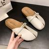 Fashion Flats Women's Slippers Fashion Mules Shoes Walking Summer Dress Sandals 2025 Woman Casual Beach Flip Flops Classic Slides Mujer