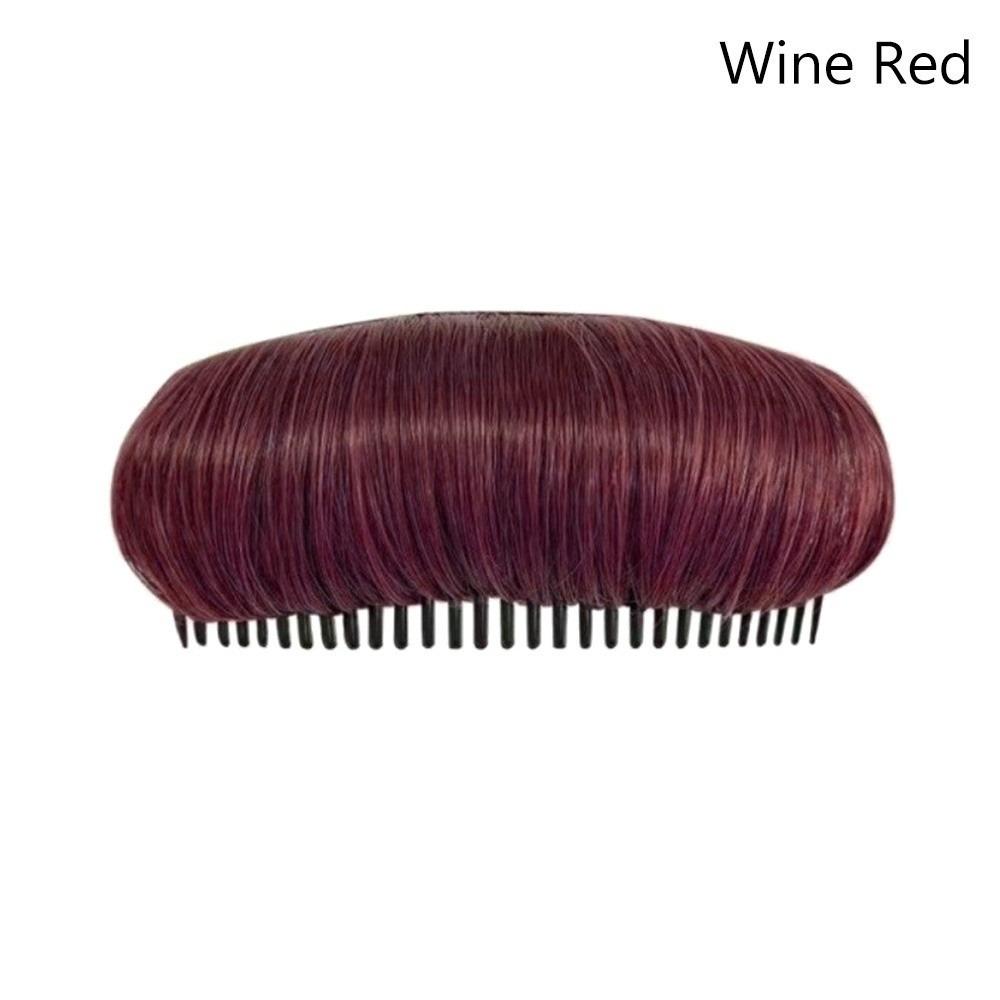 Высокотемпературное волокно Подушка-парик Невидимый аксессуар для волос Новая пушистая накладка для волос Женская укладка