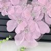 Lace Flowers Flowers Cloth Patch Mesh Lace Embroidered Patch New Cloth Decoration Patch