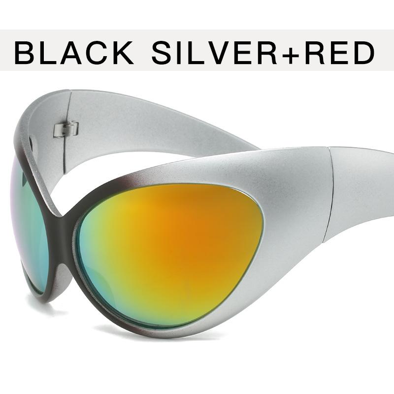 Солнцезащитные очки в космическом стиле, дизайнерские, мужские, женские, в форме маски, для рыбалки, велоспорта, солнцезащитные очки, мужские, женские, панк, Y2K, солнцезащитные очки, мужские, женские