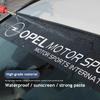 Автомобильная наклейка-декор на переднее и заднее стекло Для Corsa Astra Insignia Vectra Zafira Meriva Mokka Grandland Vivaro