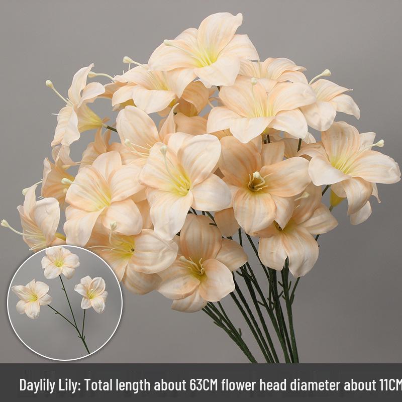 Свадебный декор из шелковых цветов шампанского - Искусственные элементы цветочного оформления потолка и прохода