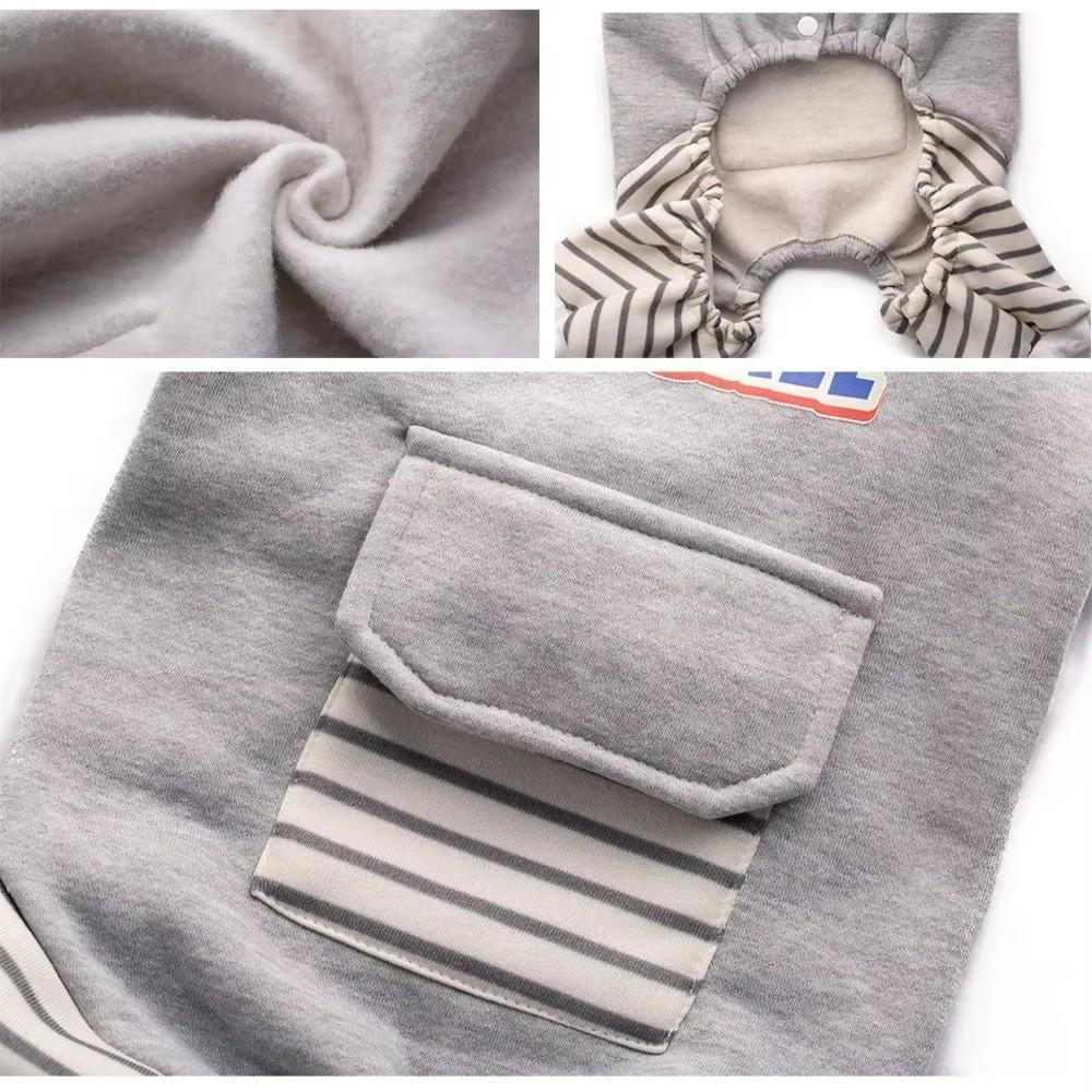 Полный комбинезон Пижама 3XL- 8XL С длинным рукавом Боди Модная Одежда для Больших Собак