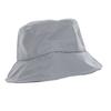 Reflective Hat Skin Friendly Breathable Stylish Cotton Bucket Hat for Women Men for Walking Running Cycling Party Silver Gray