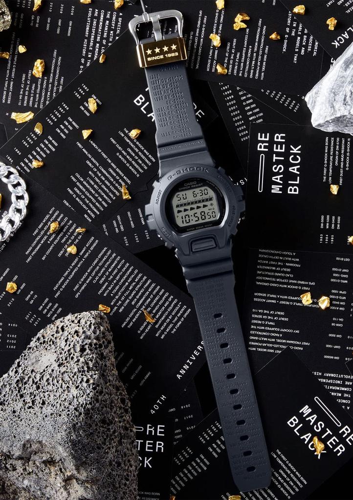 Casio G-Shock DW-6640RE-1JR Серия Remaster Black