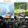 Автомобильный обогреватель 12 В, автомобильный обогреватель, портативный электрический вентилятор для охлаждения и обогрева, электрическая сушилка, отпотеватель для лобового стекла, размораживатель