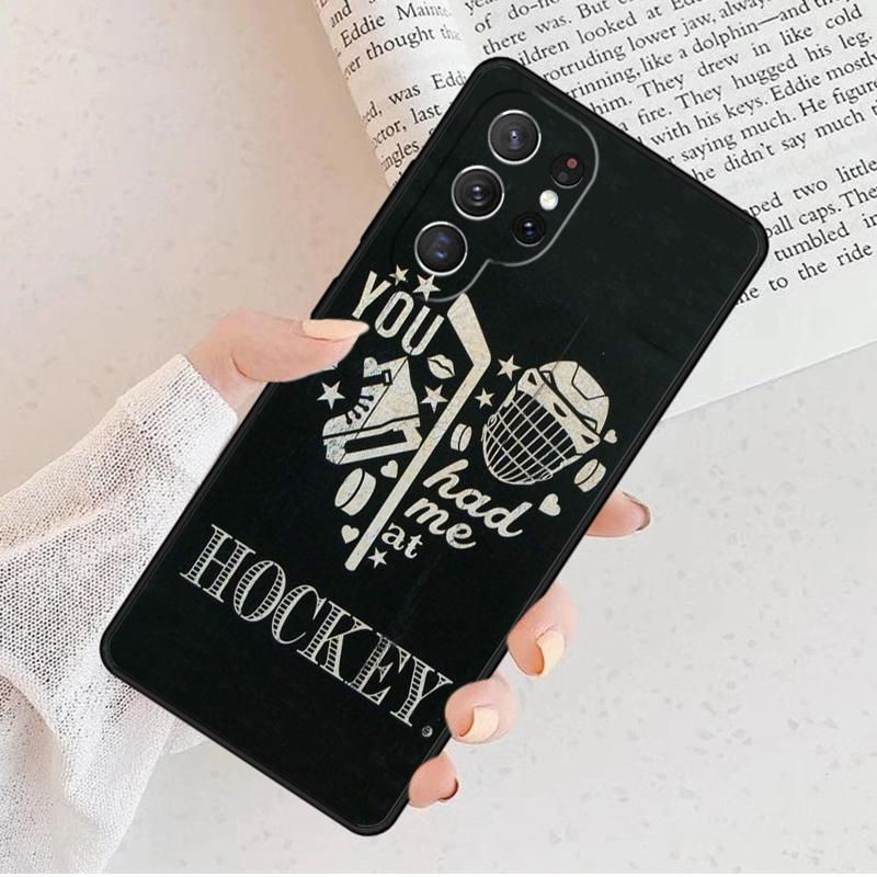 Ice Hockey Rink Sport Phone Case For Samsung Galaxy S25 S23 S30 S8 S21 S20 FE S24 S22 Note 10 20 S8 Plus lite Ultra