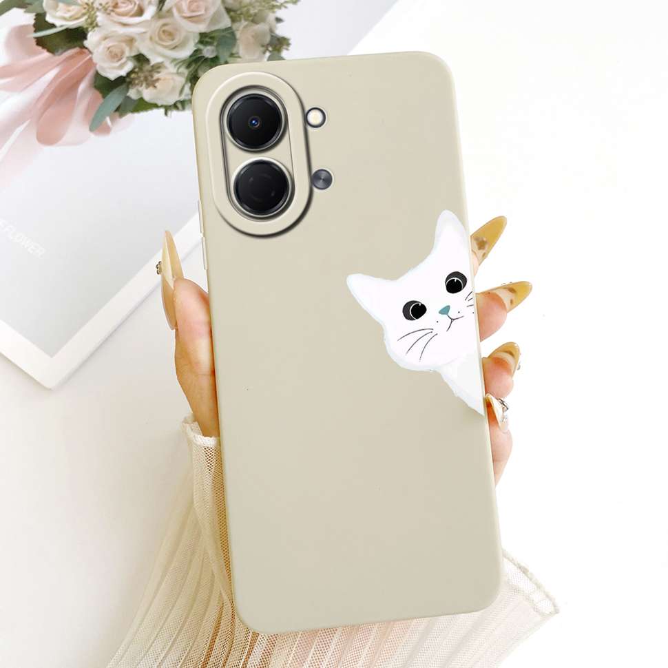 Silicone Case For Tecno Spark Go 3 5G Casing Rabbit Butterfly Soft Fundas Coque Matte Phone Cover For Tecno SparkGo3 Go3 Bumper