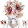Fiorifiore 2025 Новый выпуск День стабилизированный букет цветов Букет роз Отдельно стоящий с подарочной коробкой Идеально подходит для дней рождения Свадебные подарки Интерьерные сушеные