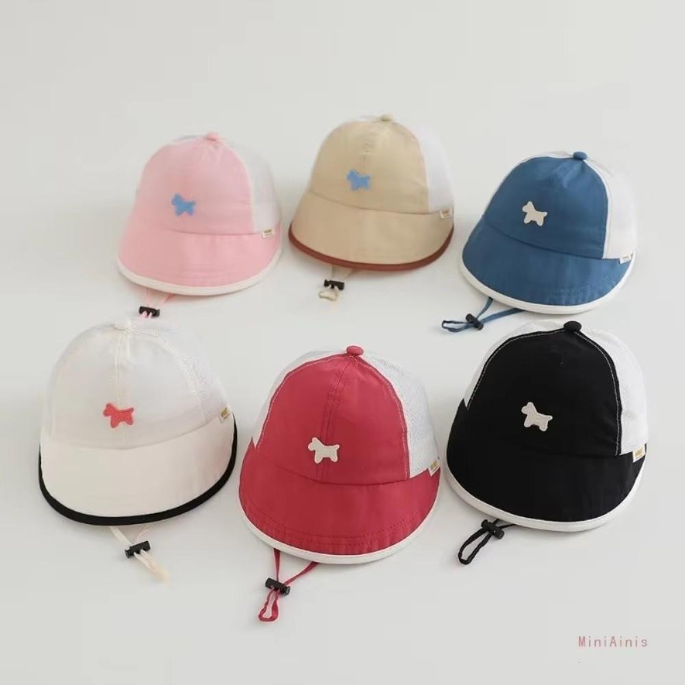 Quick Dry Kids Sun Hat Hollow Mesh Snapback Cap New Baseball Hat 1-3 Years Kids