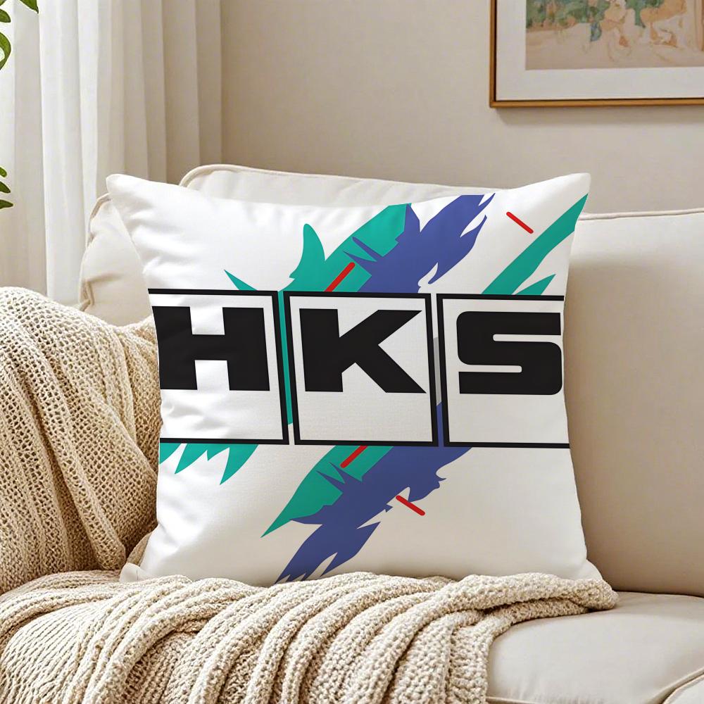 HKS Pillow Auto Tuning Brand Cushion Cushion Cover Pillowcase Antidustmite living Room Sofa Decor Cushion Room