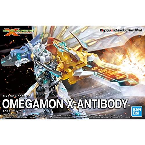Подъем фигурки Standard Amplified Digimon Adventure Omegamon (X-антитело) Пластиковая модель с цветовой кодировкой